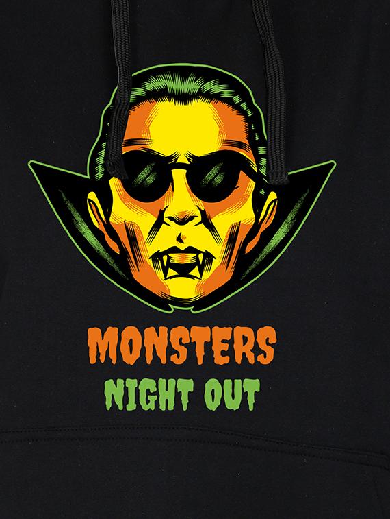 hooded neck graphic sweatshirt - 17971642 - Standard Image - 2