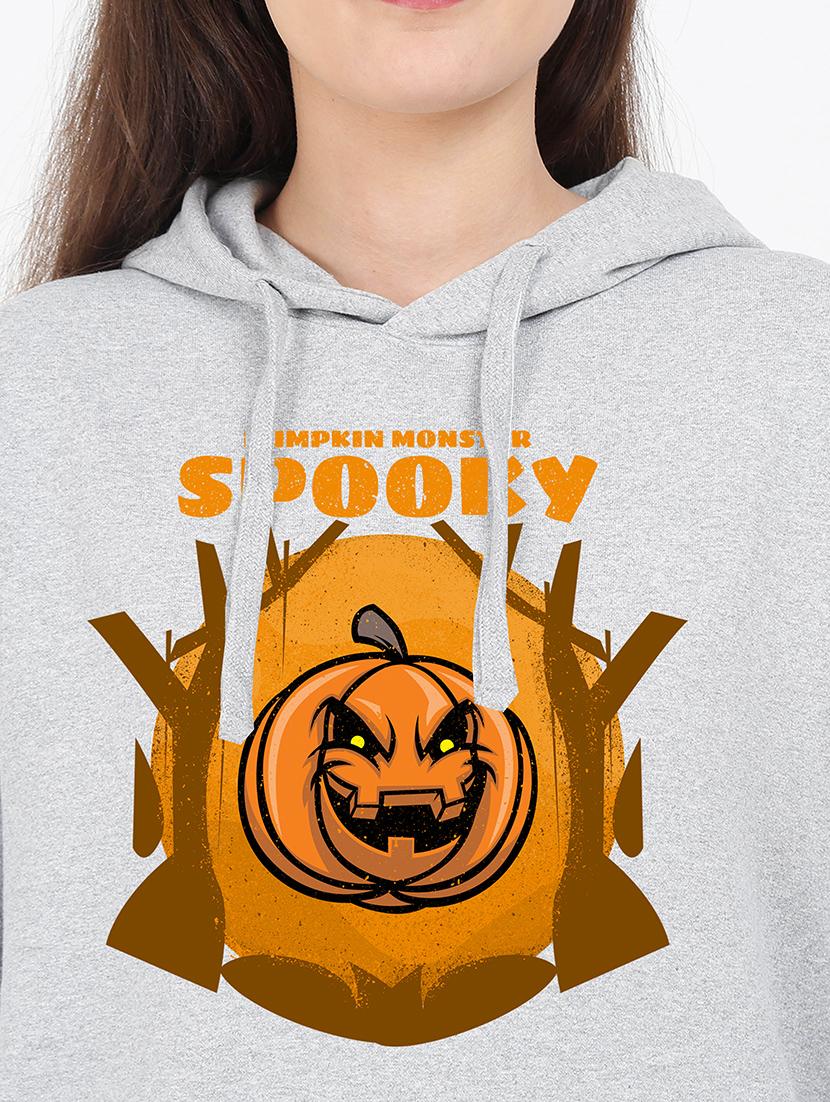 hooded neck graphic sweatshirt - 17971713 - Standard Image - 2