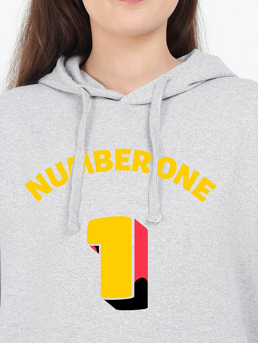 hooded neck graphic sweatshirt - 17971714 - Standard Image - 2