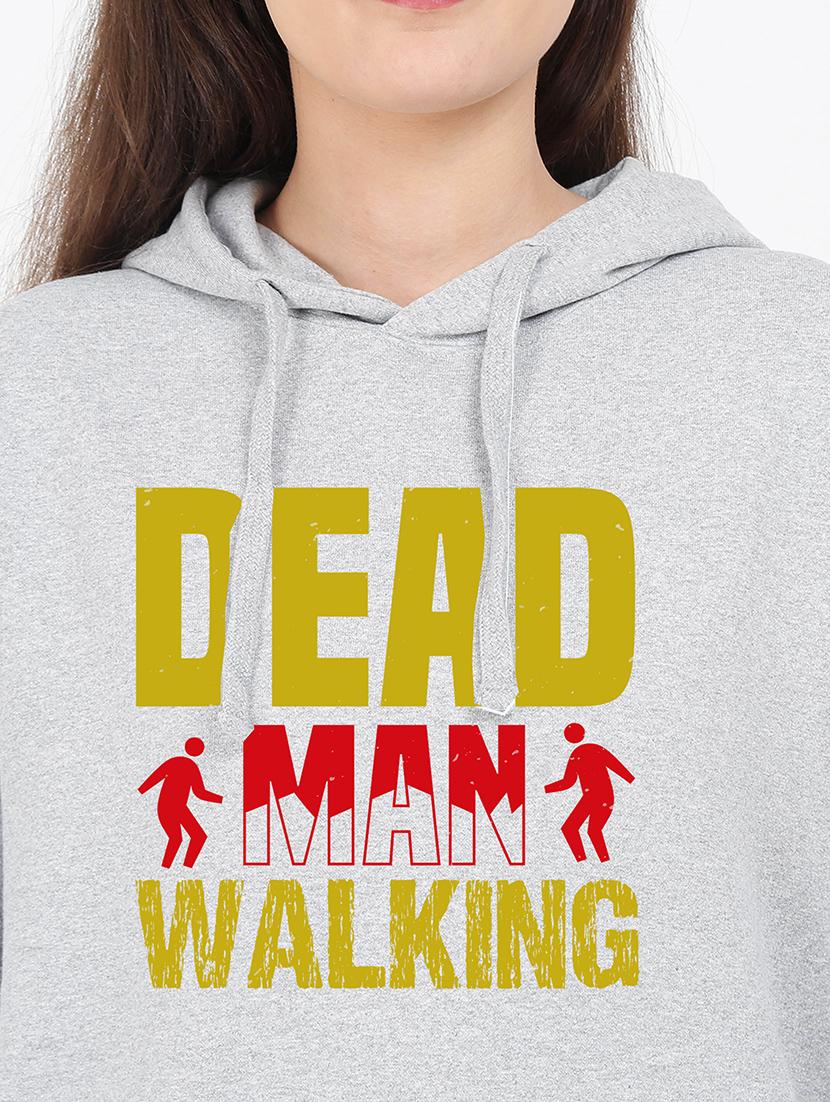 hooded neck graphic sweatshirt - 17971746 - Standard Image - 2
