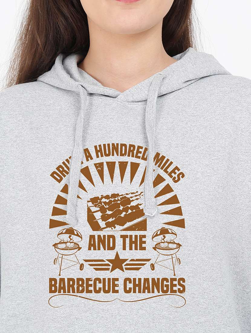 hooded neck graphic sweatshirt - 17971751 -  Standard Image - 2