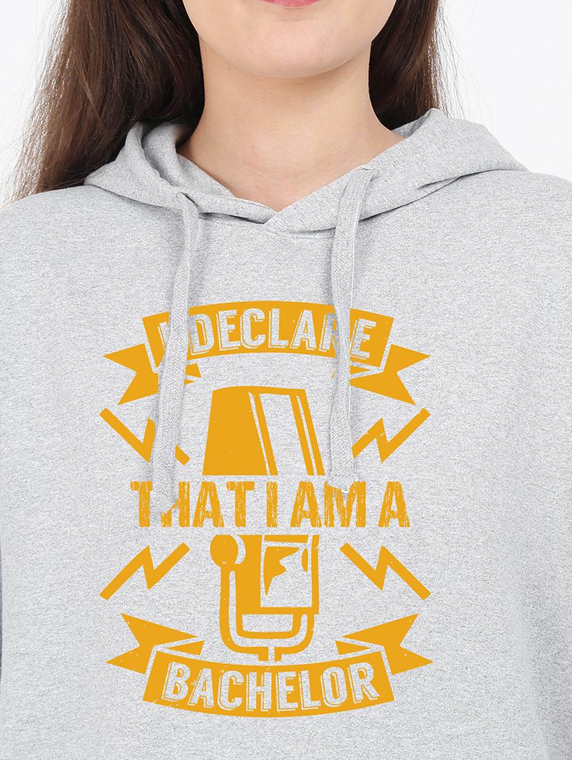 hooded neck graphic sweatshirt - 17971777 - Standard Image - 2