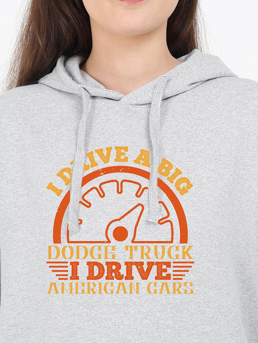hooded neck graphic sweatshirt - 17971779 - Standard Image - 2