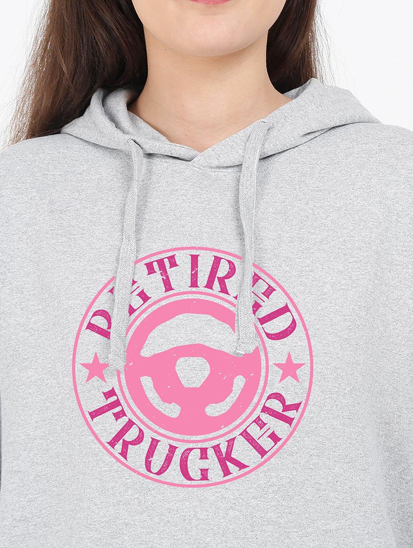 hooded neck graphic sweatshirt - 17971848 - Standard Image - 2