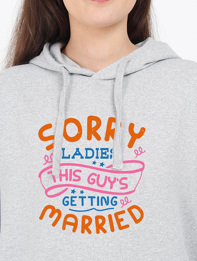 hooded neck graphic sweatshirt - 17971857 - Standard Image - 2