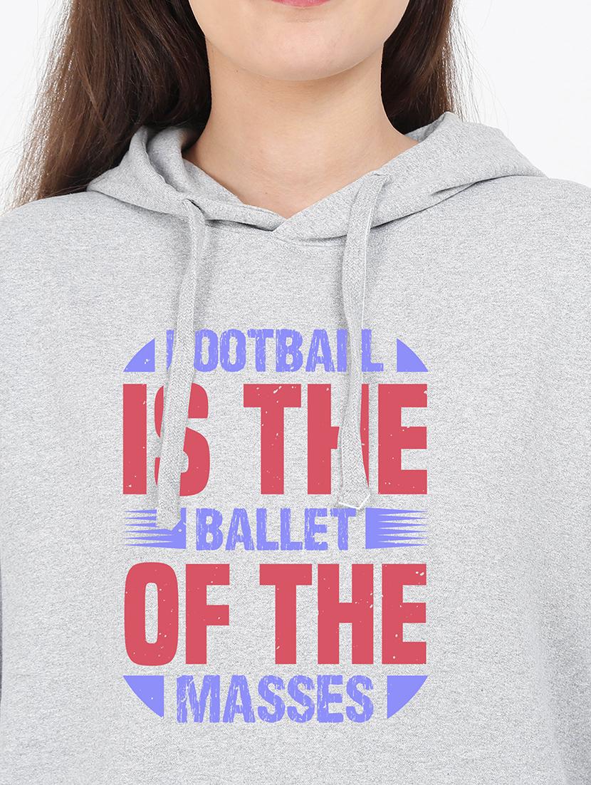 hooded neck graphic sweatshirt - 17971902 - Standard Image - 2