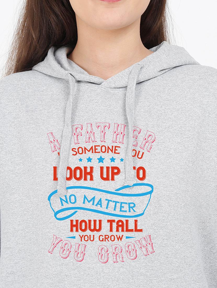 hooded neck graphic sweatshirt - 17971933 - Standard Image - 2