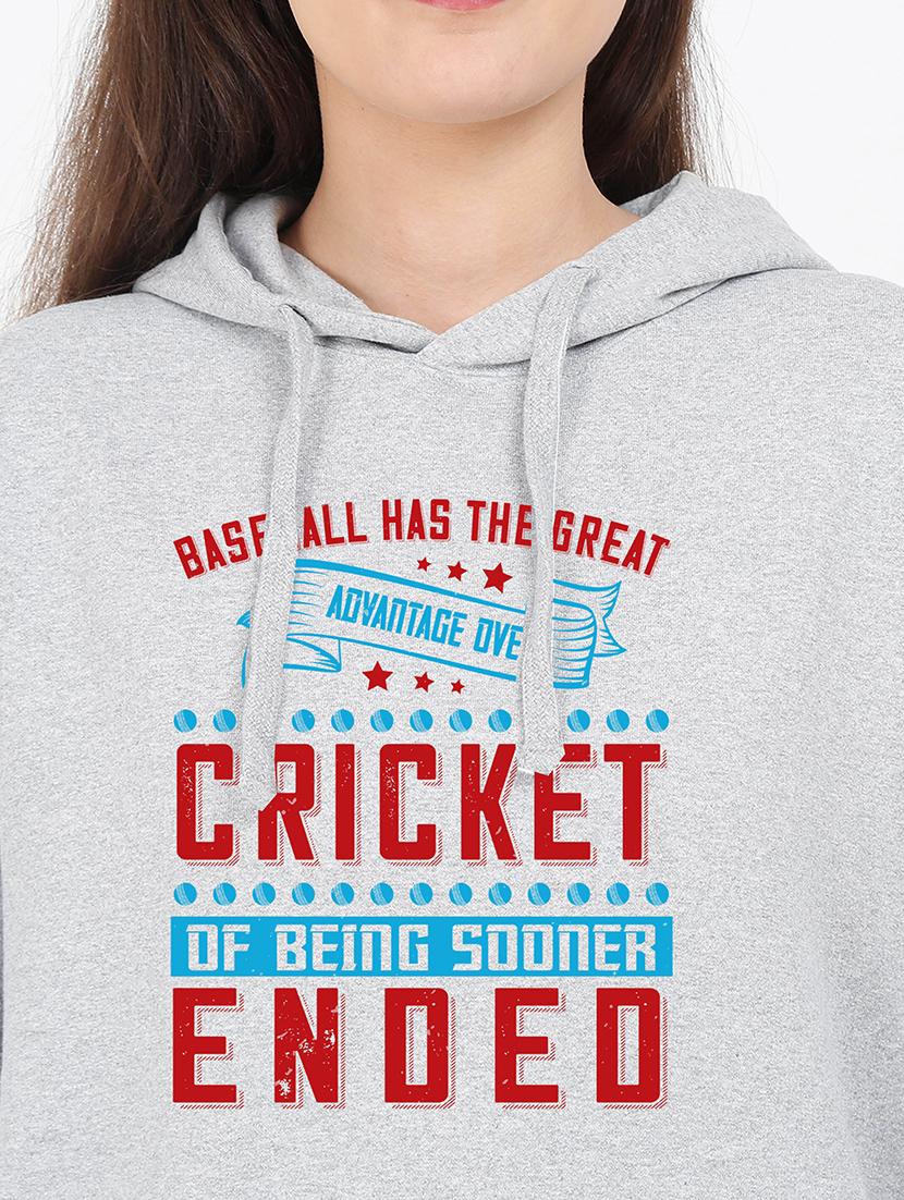 hooded neck graphic sweatshirt - 17971950 - Standard Image - 2