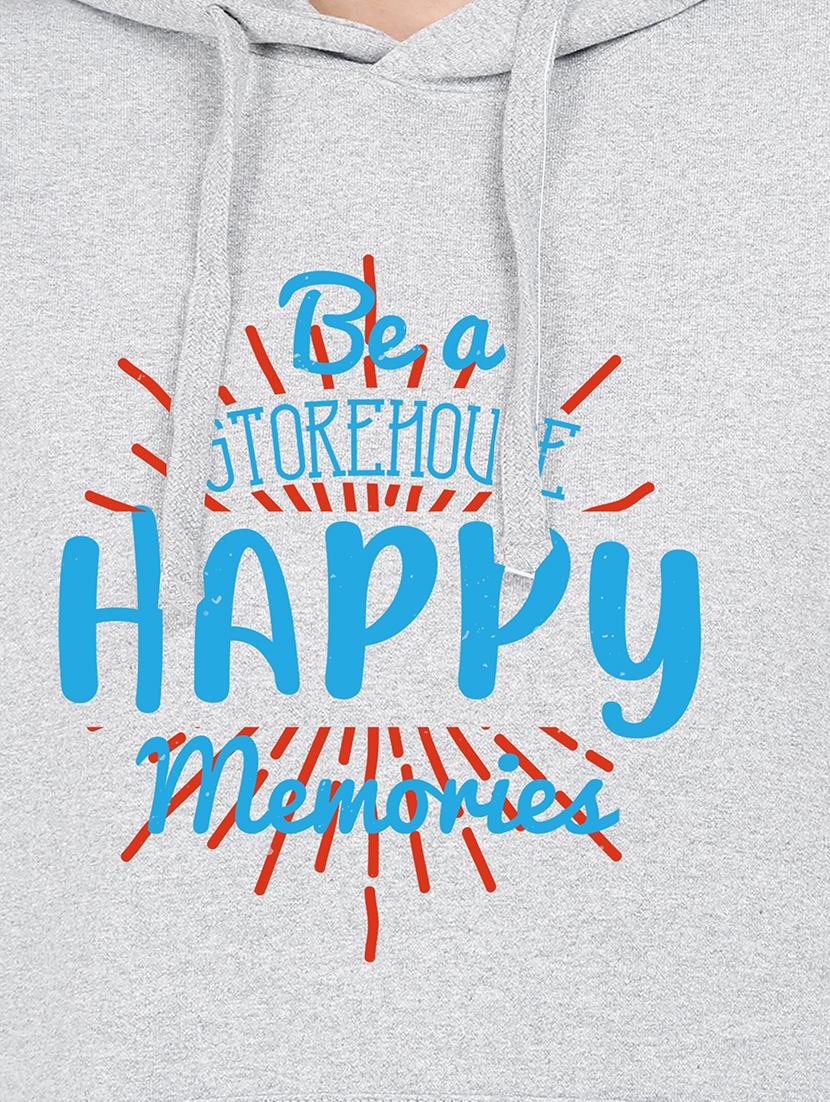 hooded neck graphic sweatshirt - 17971954 - Standard Image - 2