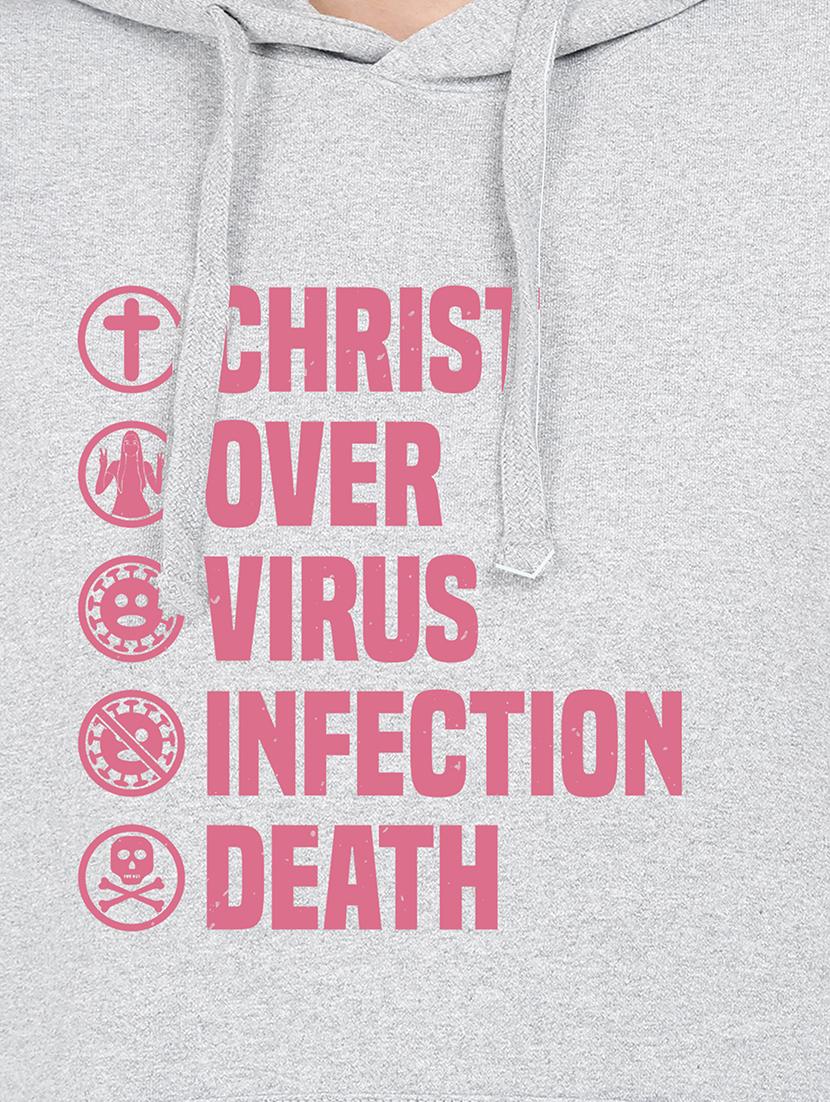 hooded neck graphic sweatshirt - 17971976 - Standard Image - 2