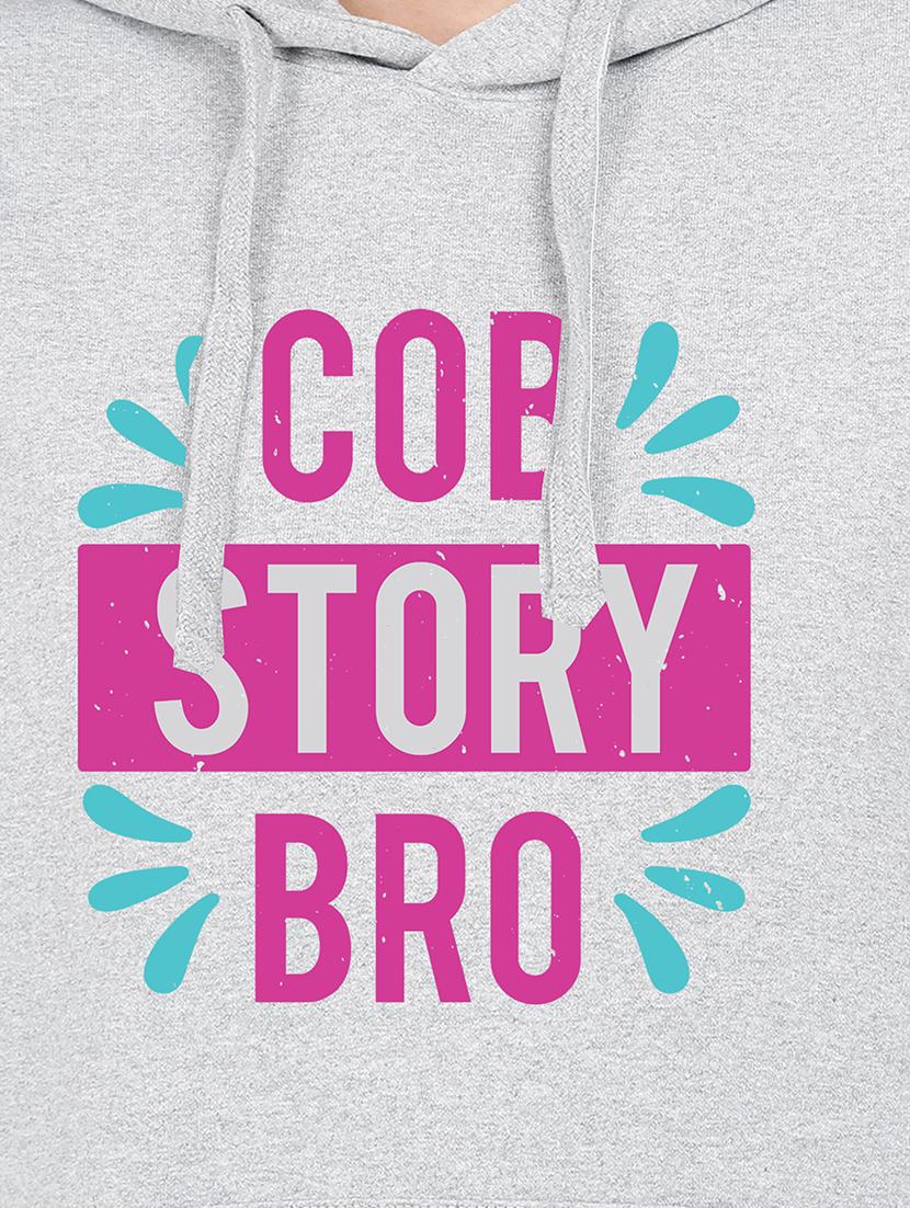 hooded neck graphic sweatshirt - 17971979 - Standard Image - 2