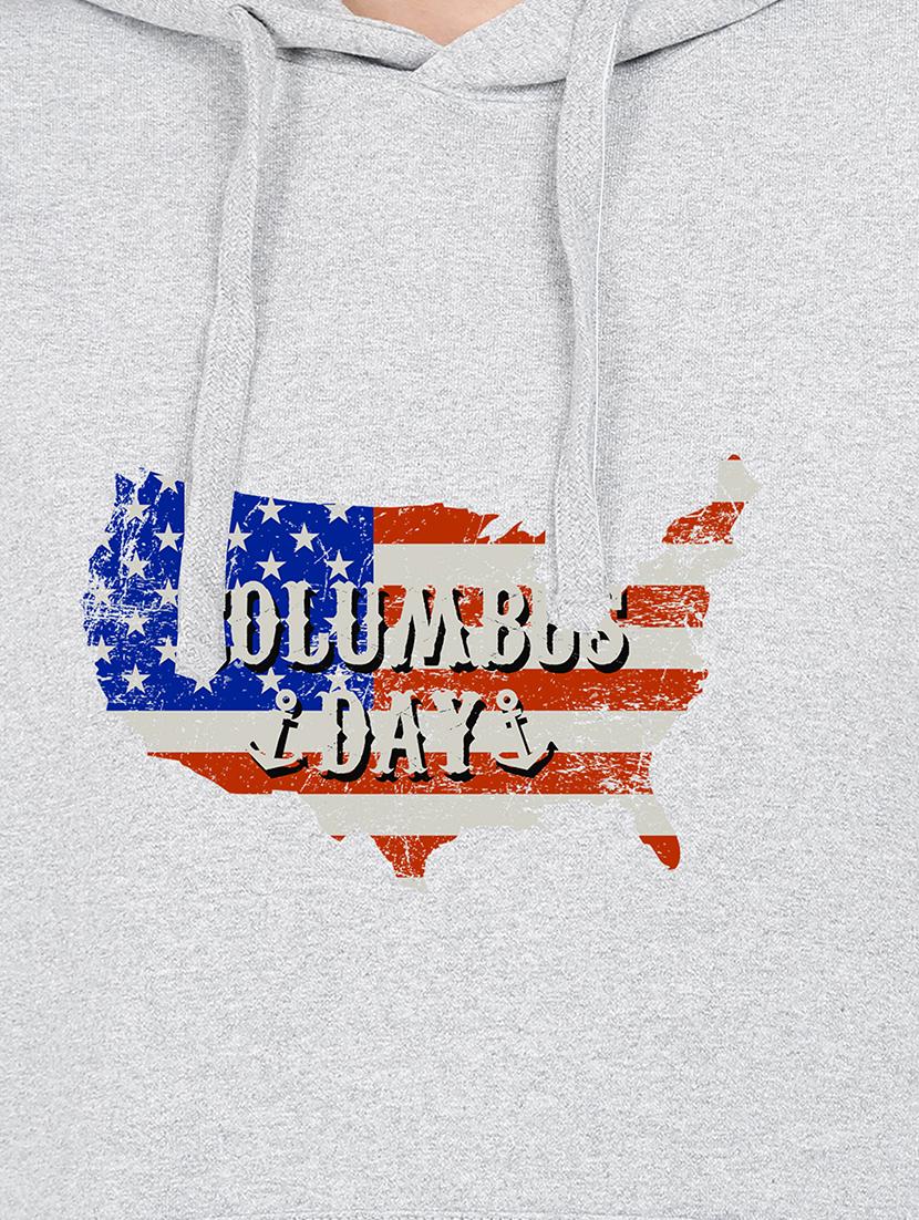 hooded neck graphic sweatshirt - 17971981 - Standard Image - 2