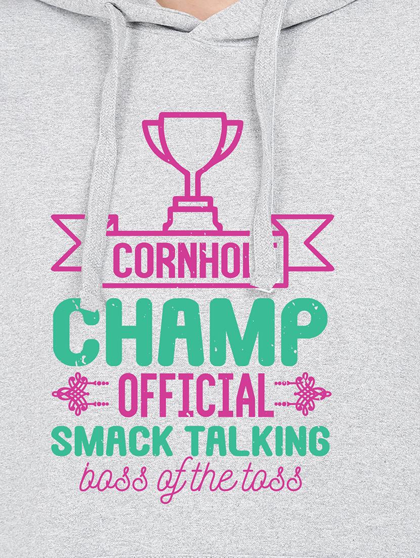 hooded neck graphic sweatshirt - 17971987 - Standard Image - 2