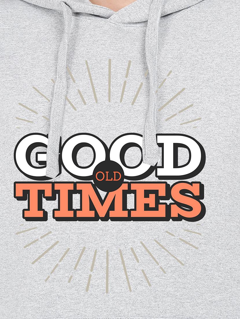 hooded neck graphic sweatshirt - 17972002 - Standard Image - 2