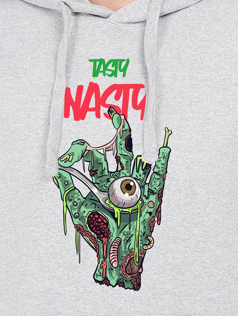 hooded neck graphic sweatshirt - 17972009 - Standard Image - 2