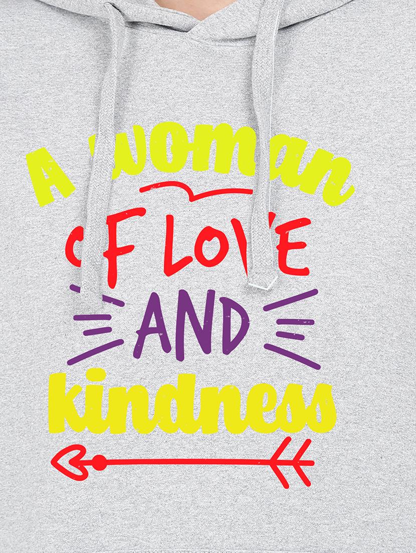 hooded neck graphic sweatshirt - 17972035 - Standard Image - 2