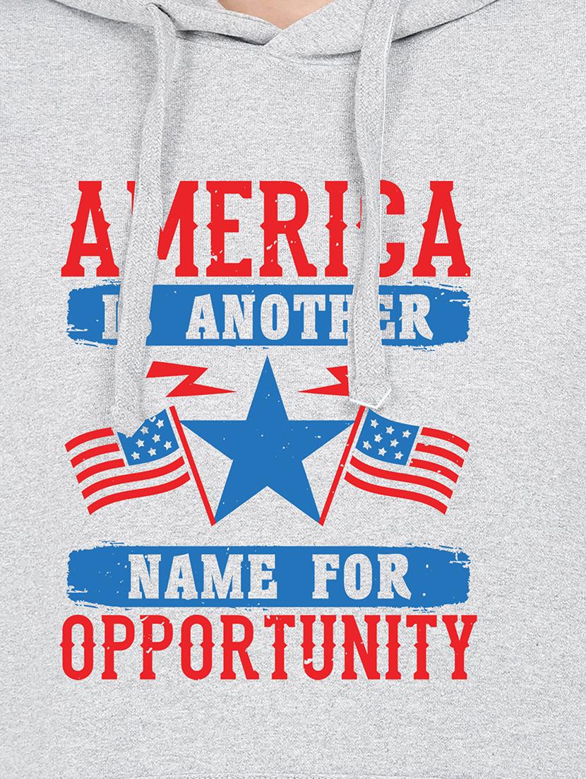 hooded neck graphic sweatshirt - 17972049 - Standard Image - 2