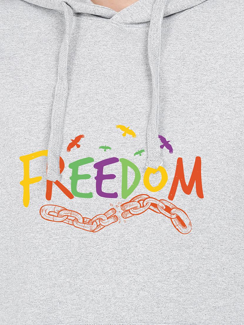 hooded neck graphic sweatshirt - 17972060 - Standard Image - 2