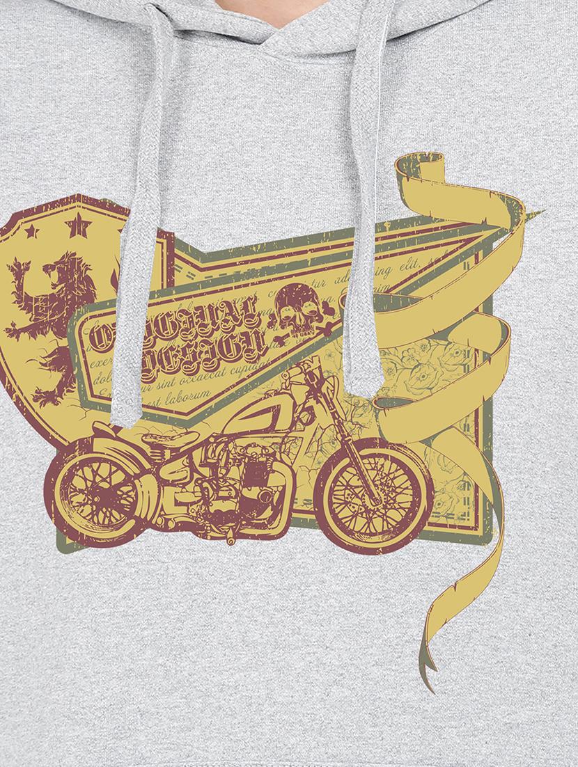 hooded neck graphic sweatshirt - 17972087 - Standard Image - 2