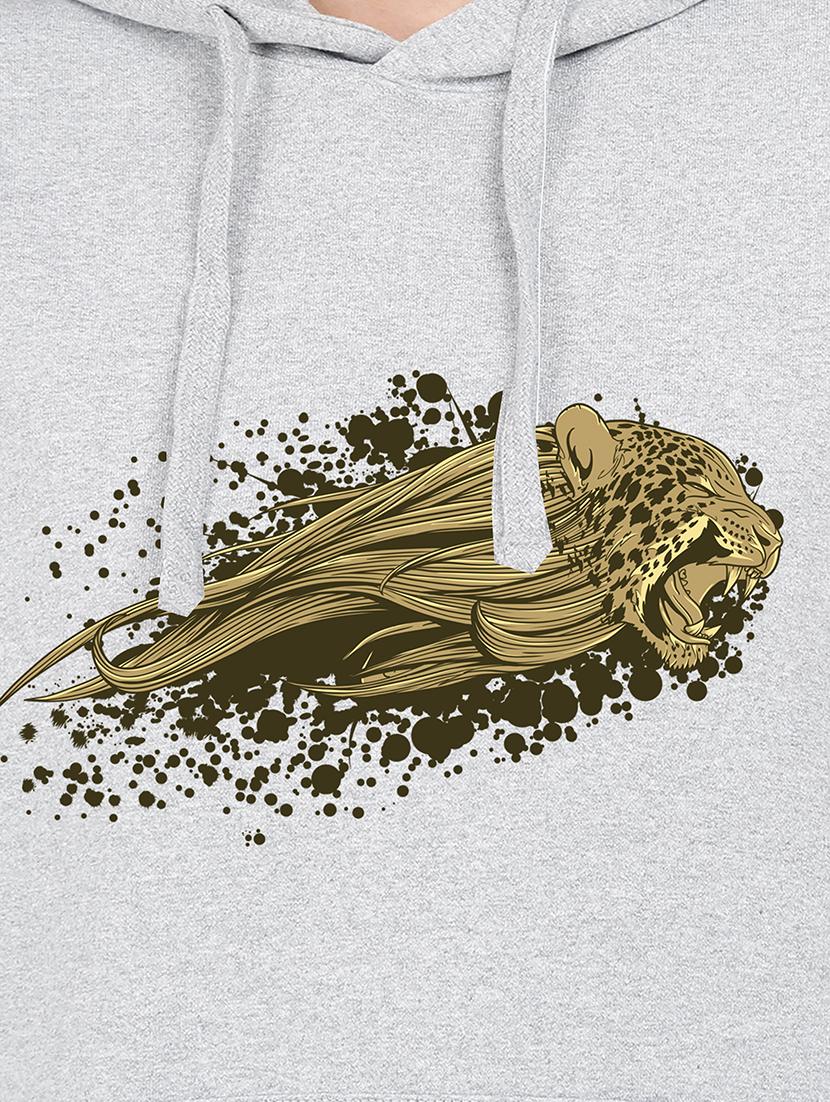 hooded neck graphic sweatshirt - 17972090 - Standard Image - 2