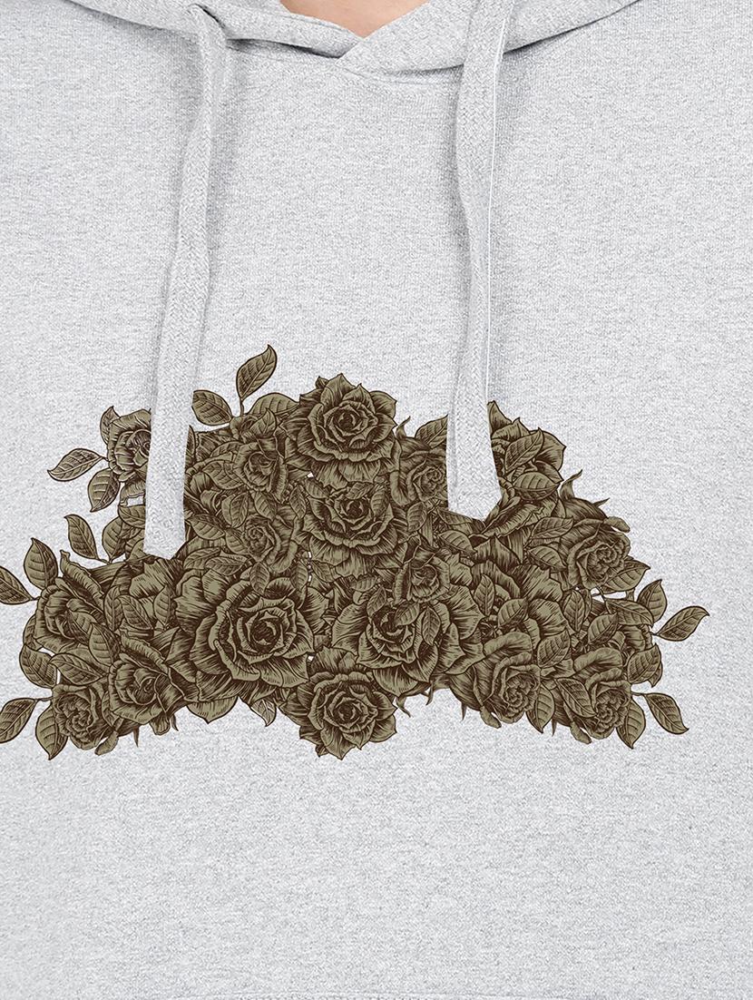hooded neck graphic sweatshirt - 17972097 - Standard Image - 2