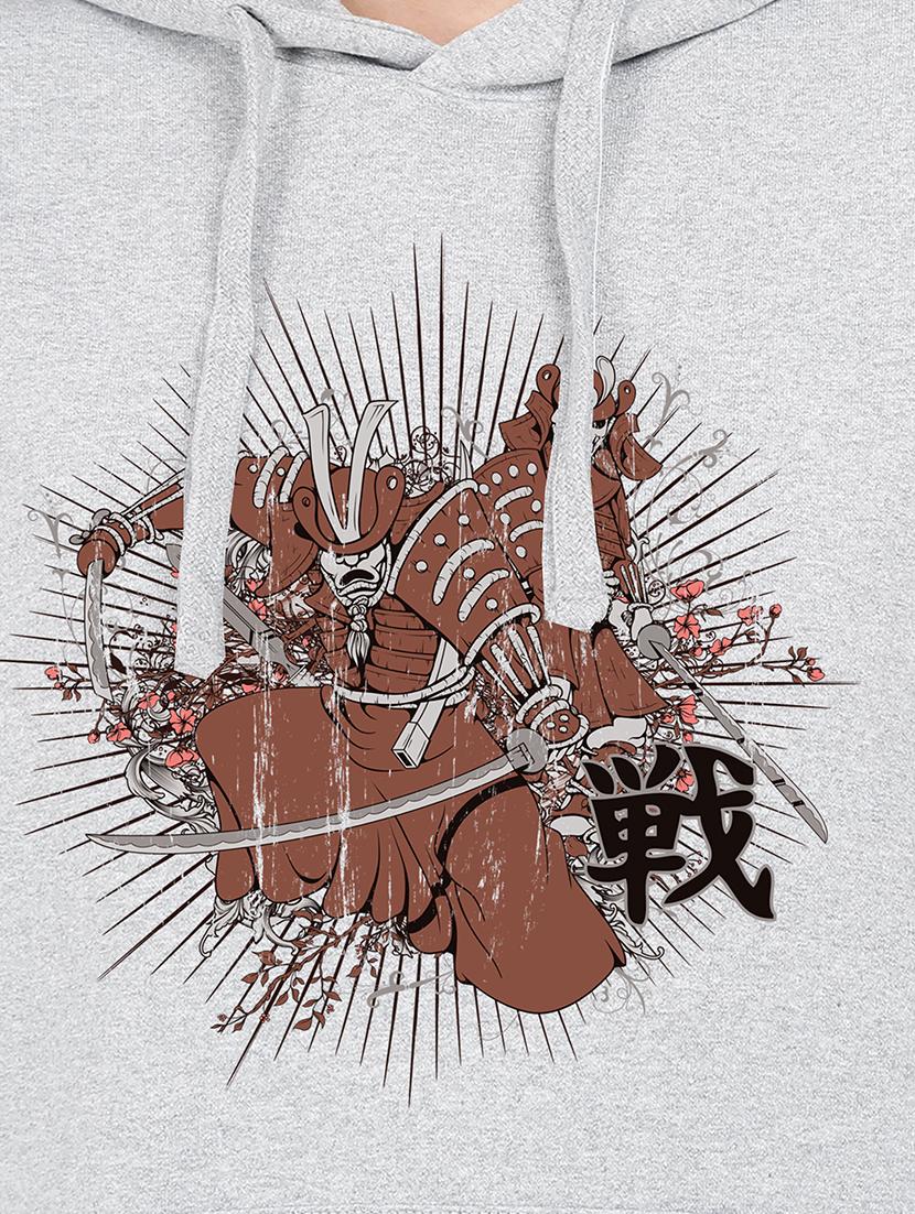 hooded neck graphic sweatshirt - 17972108 - Standard Image - 2