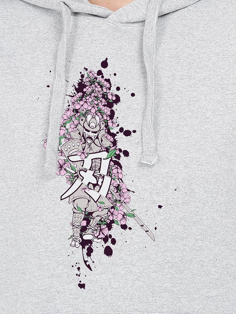 hooded neck graphic sweatshirt - 17972124 - Standard Image - 2