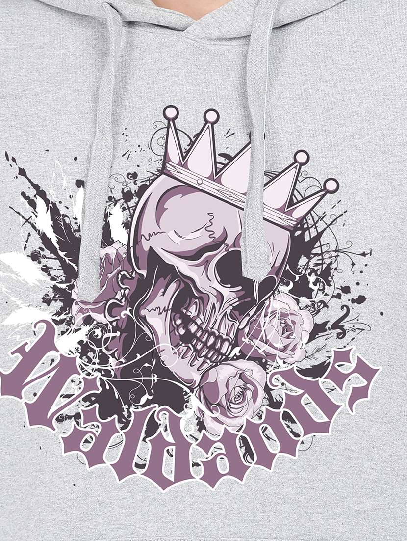 hooded neck graphic sweatshirt - 17972129 -  Standard Image - 2