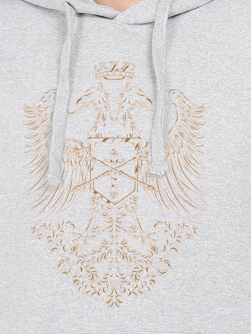 hooded neck graphic sweatshirt - 17972130 - Standard Image - 2