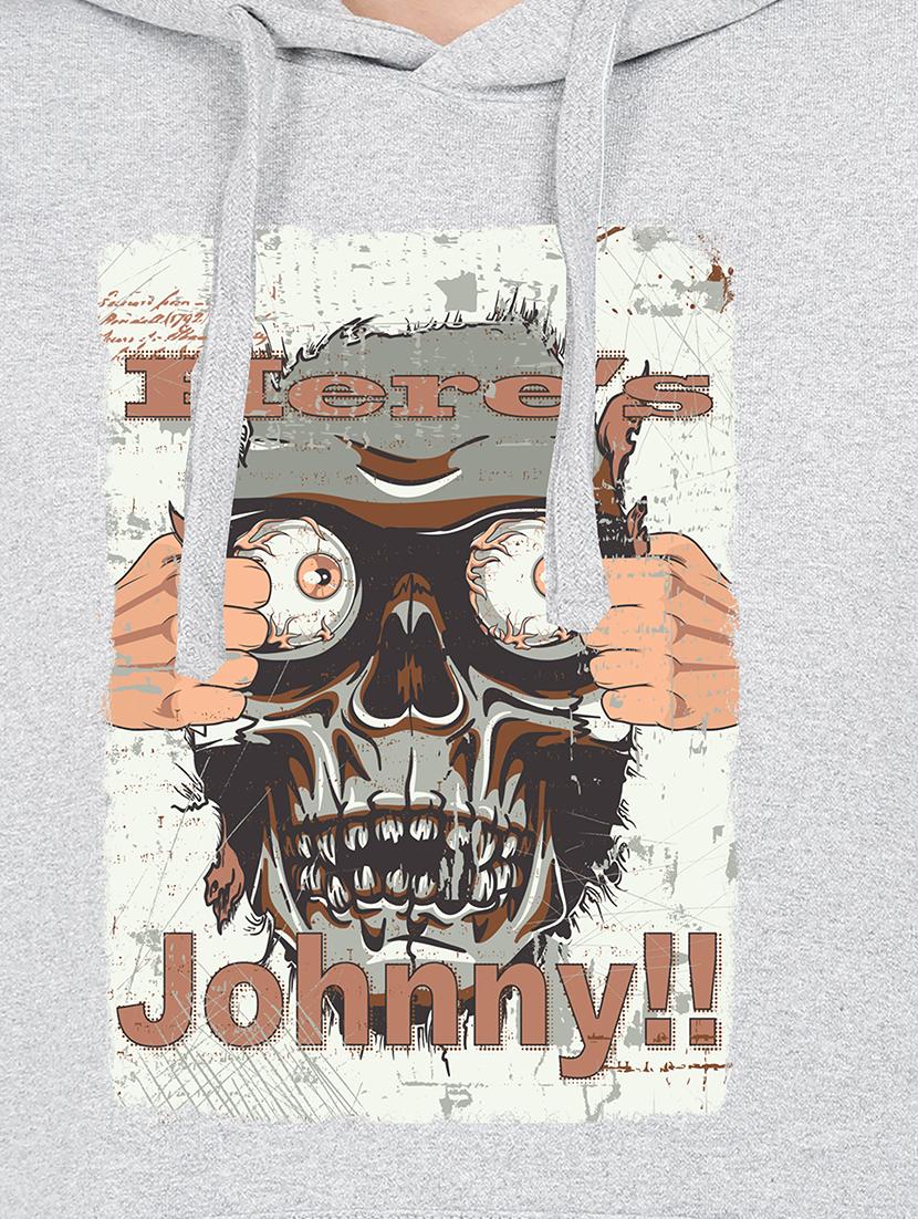 hooded neck graphic sweatshirt - 17972139 - Standard Image - 2