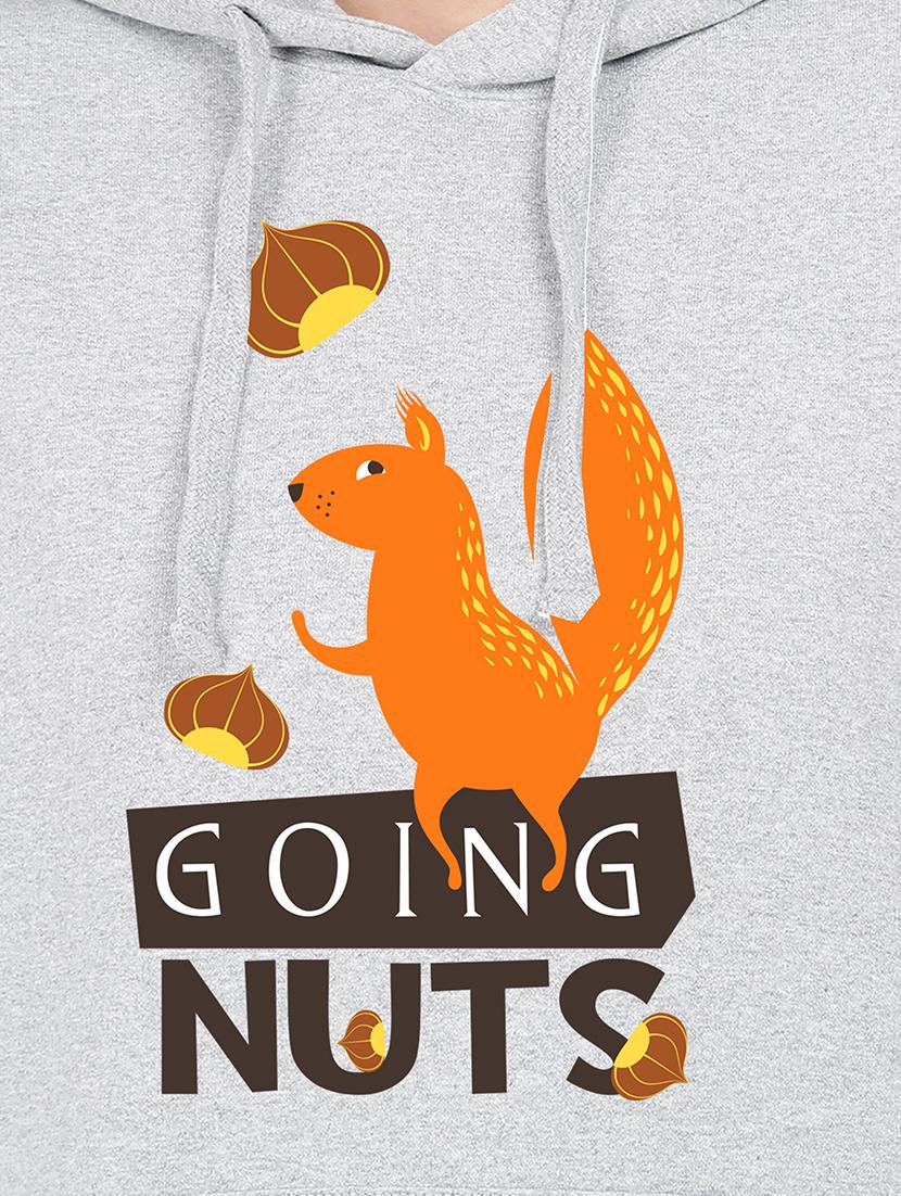 hooded neck graphic sweatshirt - 17972185 - Standard Image - 2