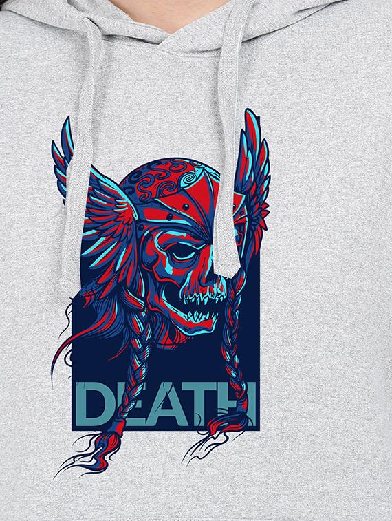 hooded neck graphic sweatshirt - 17972220 - Standard Image - 2