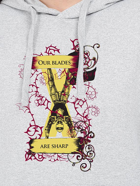 hooded neck graphic sweatshirt - 17972232 - Standard Image - 2