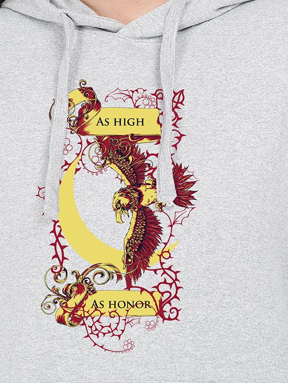 hooded neck graphic sweatshirt - 17972235 - Standard Image - 2