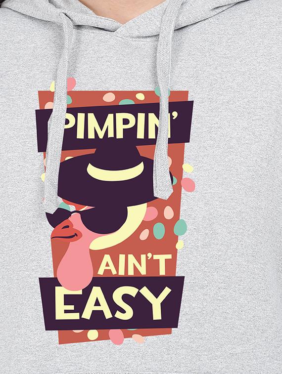 hooded neck graphic sweatshirt - 17972247 - Standard Image - 2