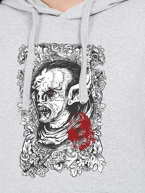 hooded neck graphic sweatshirt - 17972290 -  Standard Image - 2