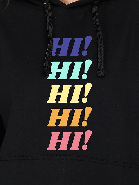 hooded neck graphic sweatshirt - 17972389 - Standard Image - 2