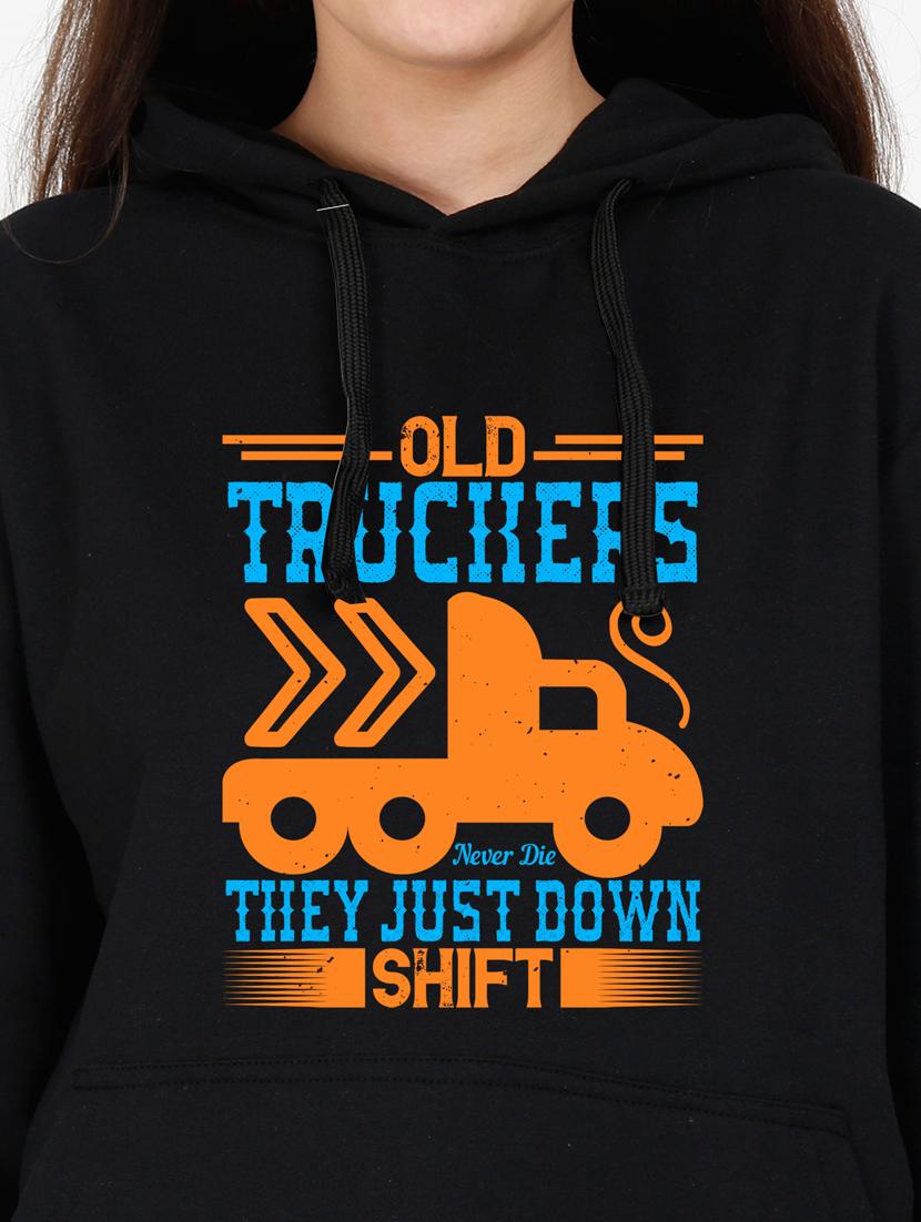 hooded neck graphic sweatshirt - 17972625 - Standard Image - 2