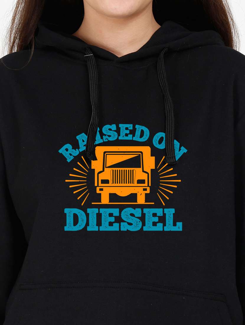 hooded neck graphic sweatshirt - 17972633 -  Standard Image - 2