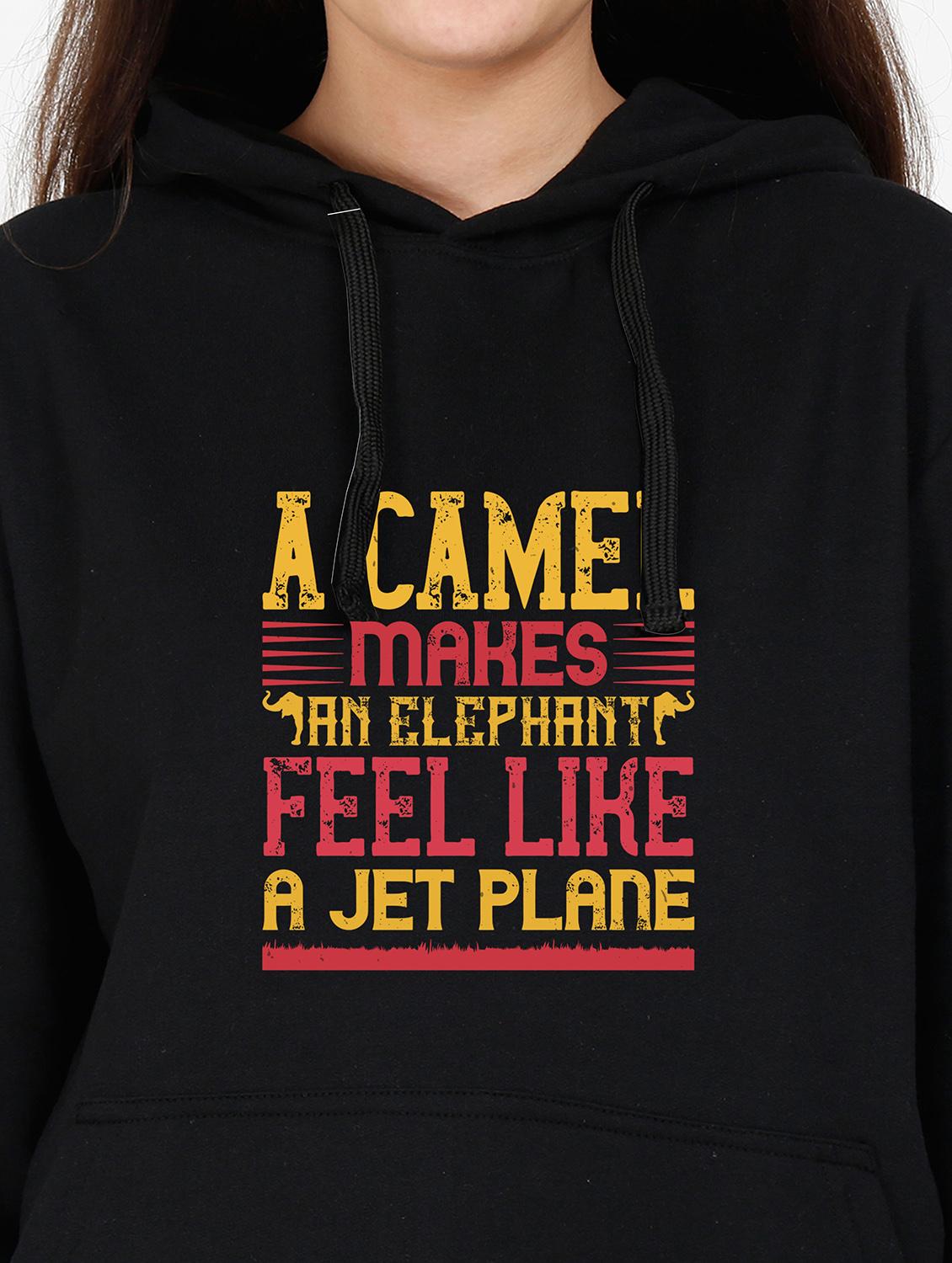 hooded neck graphic sweatshirt - 17972766 - Standard Image - 2