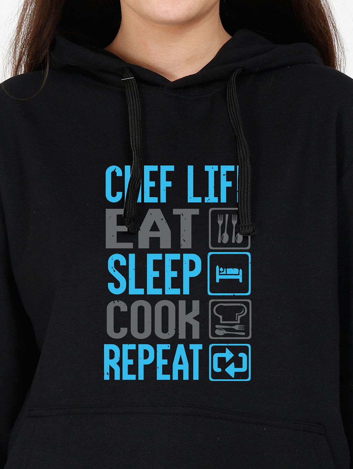 hooded neck graphic sweatshirt - 17972853 - Standard Image - 2