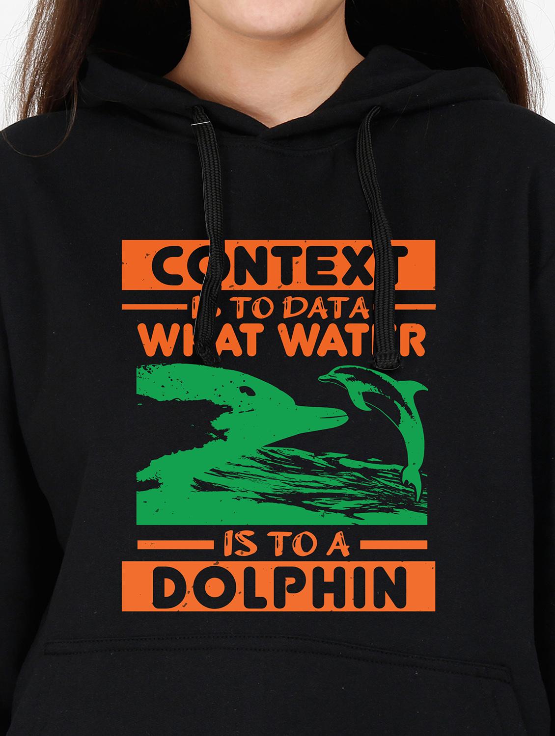 hooded neck graphic sweatshirt - 17972874 - Standard Image - 2