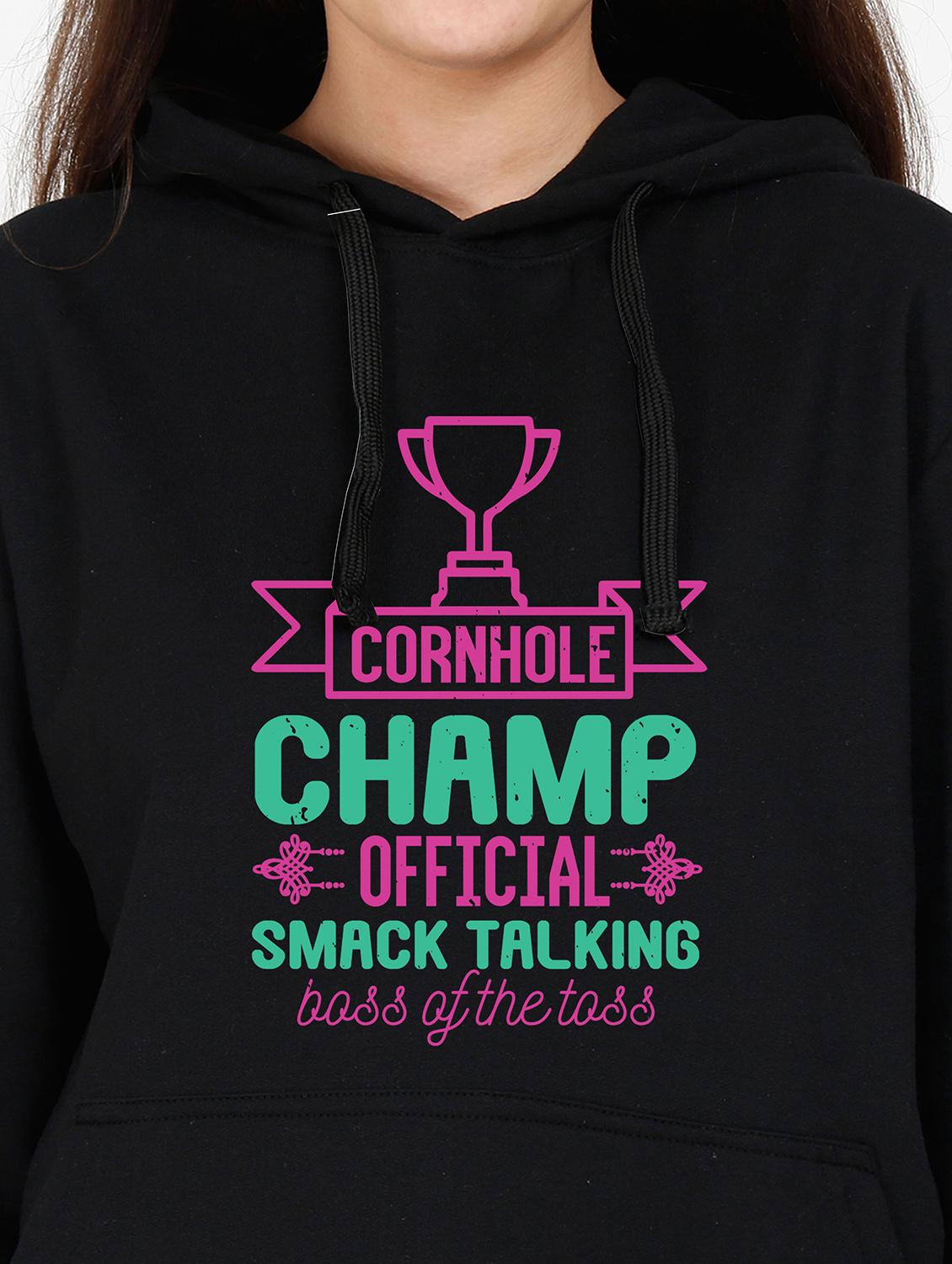 hooded neck graphic sweatshirt - 17972879 - Standard Image - 2