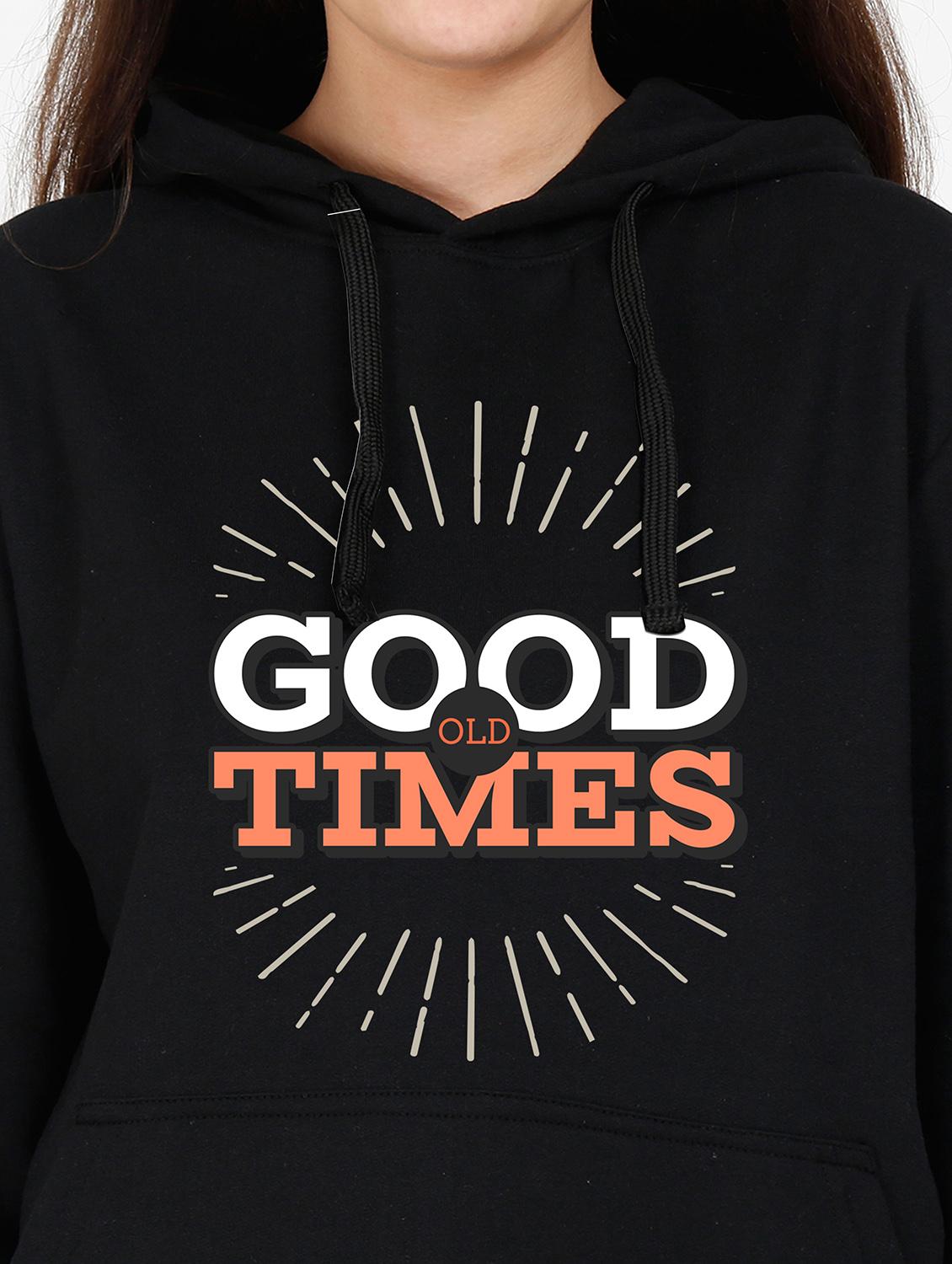 hooded neck graphic sweatshirt - 17972898 - Standard Image - 2