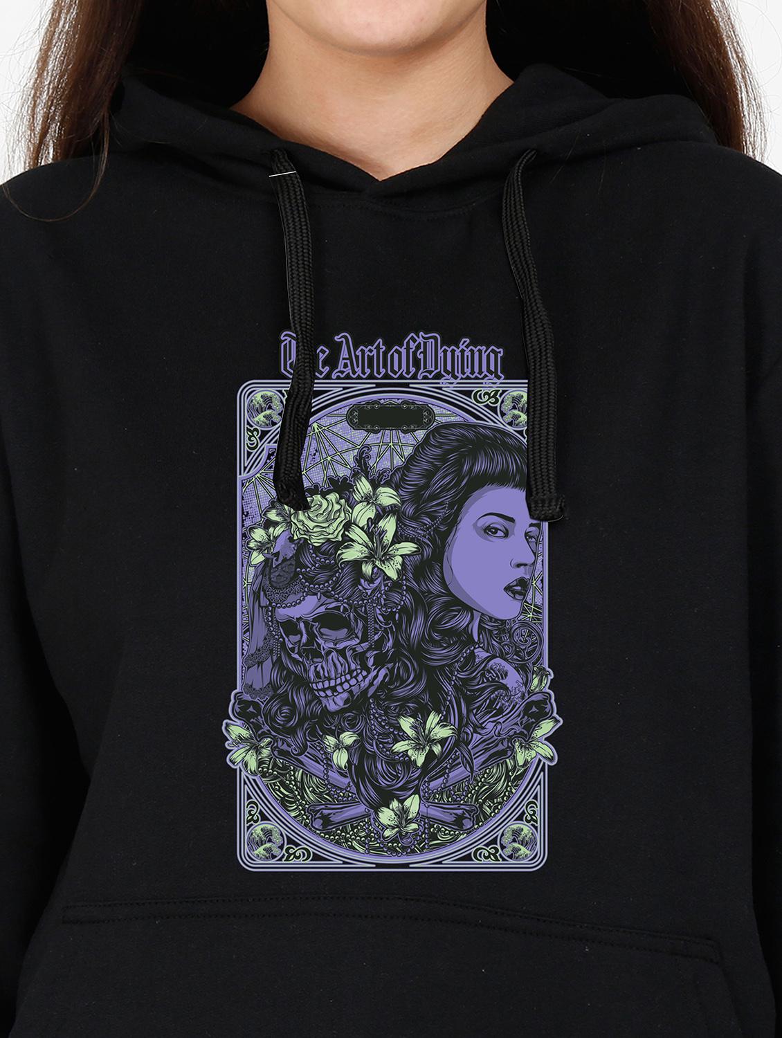 hooded neck graphic sweatshirt - 17972933 - Standard Image - 2