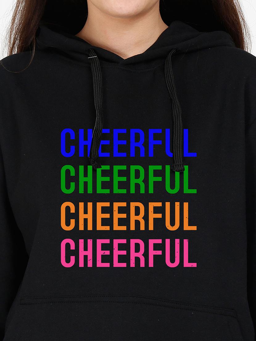 hooded neck graphic sweatshirt - 17972975 - Standard Image - 2