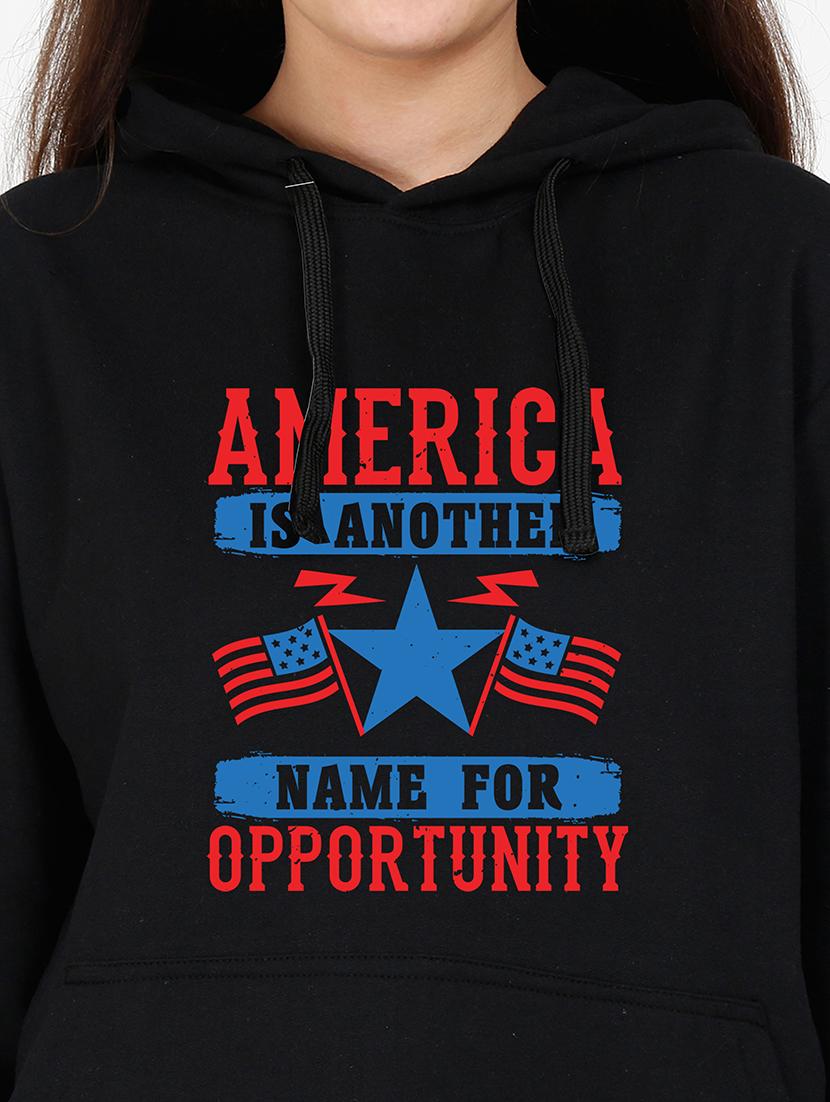 hooded neck graphic sweatshirt - 17972978 - Standard Image - 2