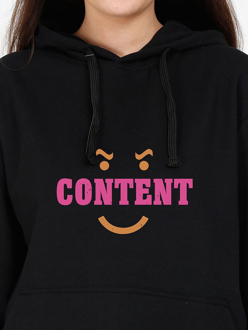 hooded neck graphic sweatshirt - 17972979 - Standard Image - 2