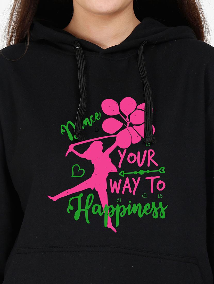 hooded neck graphic sweatshirt - 17972980 - Standard Image - 2