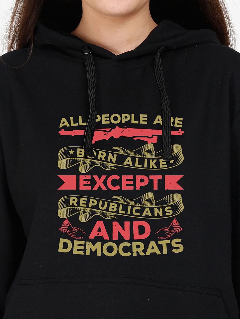 hooded neck graphic sweatshirt - 17972988 - Standard Image - 2